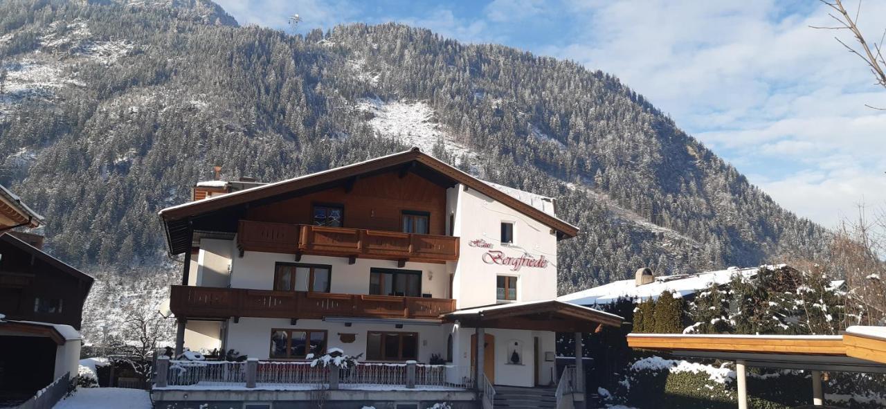 Haus Bergfriede Hotel Mayrhofen Eksteriør billede